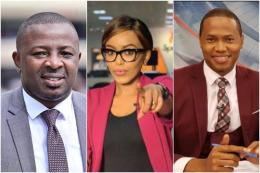 Photocollage of Francis Gachuri, Sophia Wanuna and Salim Swaleh.
